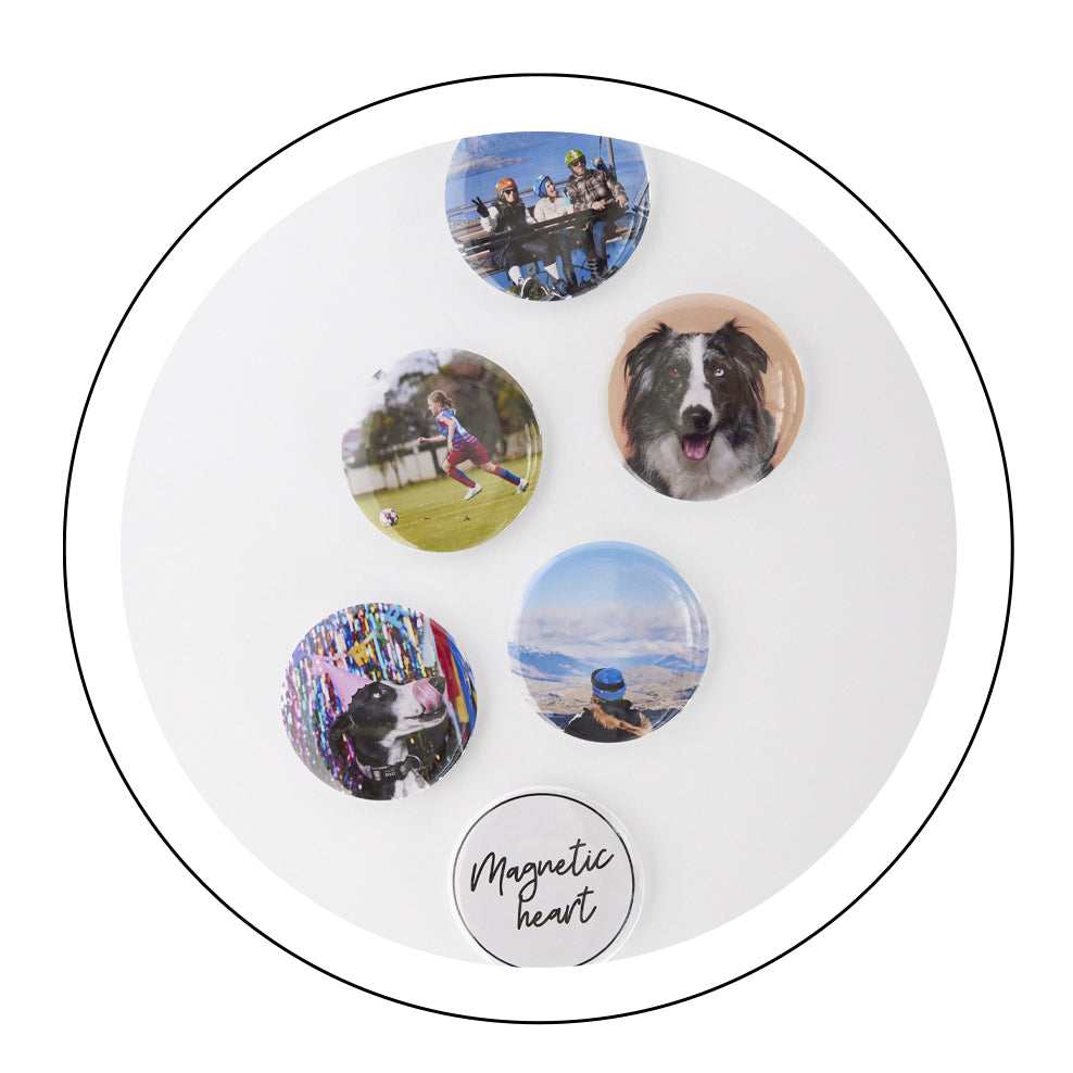 Custom gift magnets for weddings and corporate clients. 